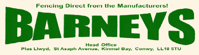 Barneys Fencing, Plas Llwyd, St Asaph Avenue, Kinmel Bay, Rhyl, LL18 5TU