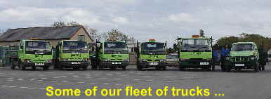 Barneys Truck Line-up