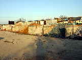 The aggregate bays in Barneys Fencing & Landscaping Supplies yard